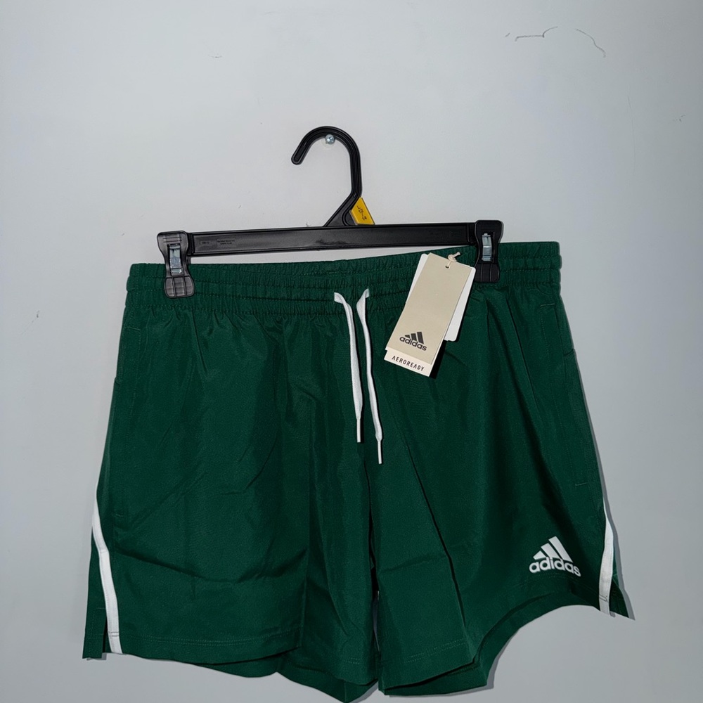Brand New Adidas Women's Green Athletic Shorts